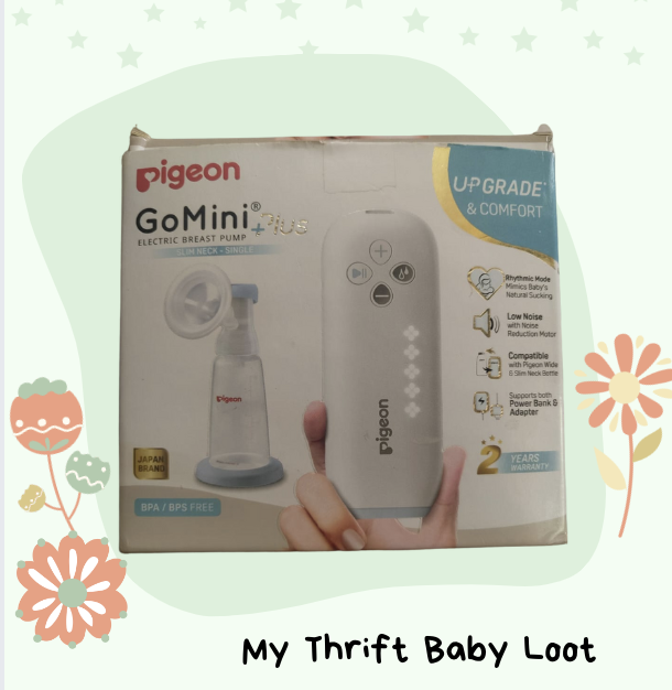 Preloved Pigeon go mini plus electric breast pump